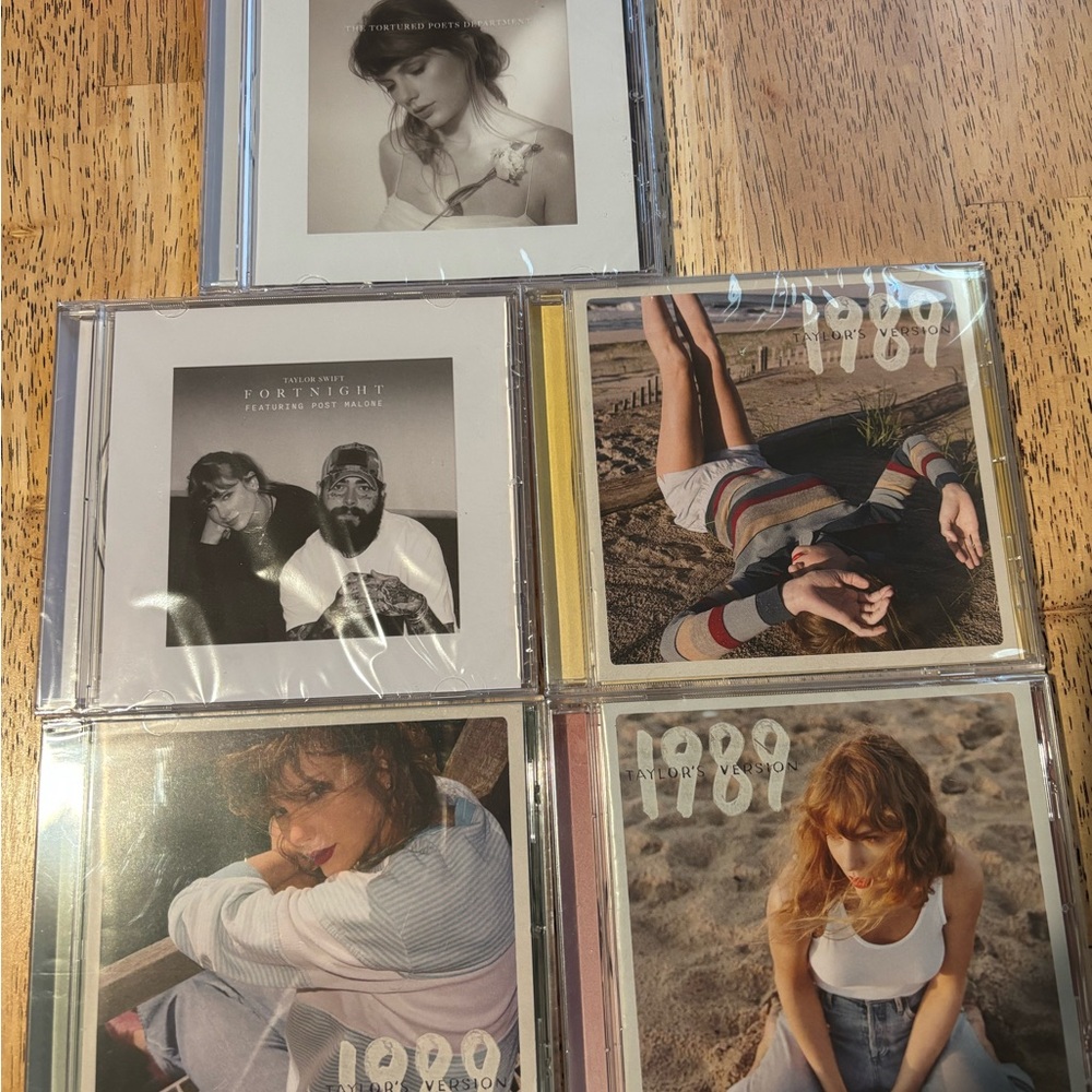 Taylor Swift Album Collection CD 1989 TTPD